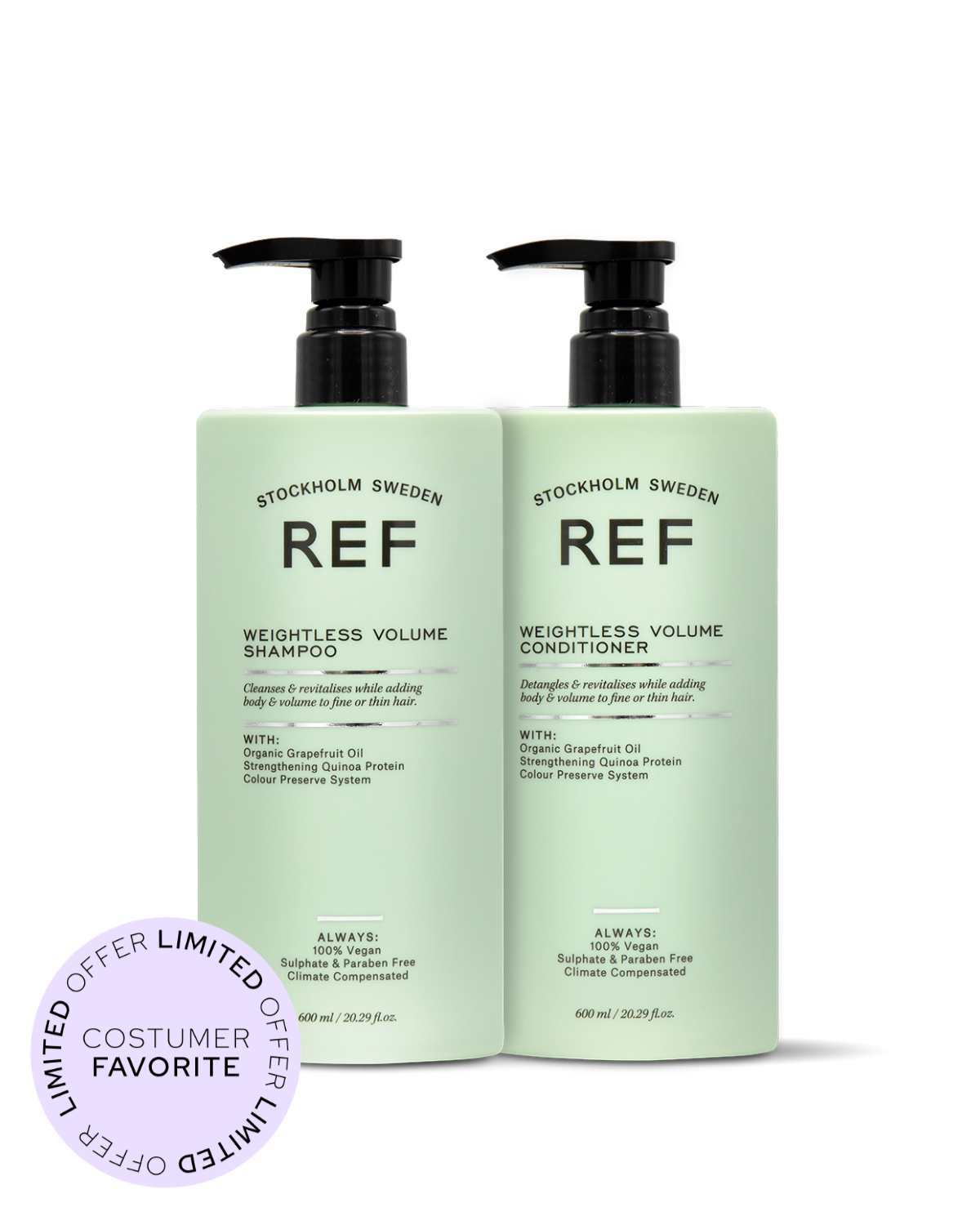REF - Weightless Volume Duo 600 ml